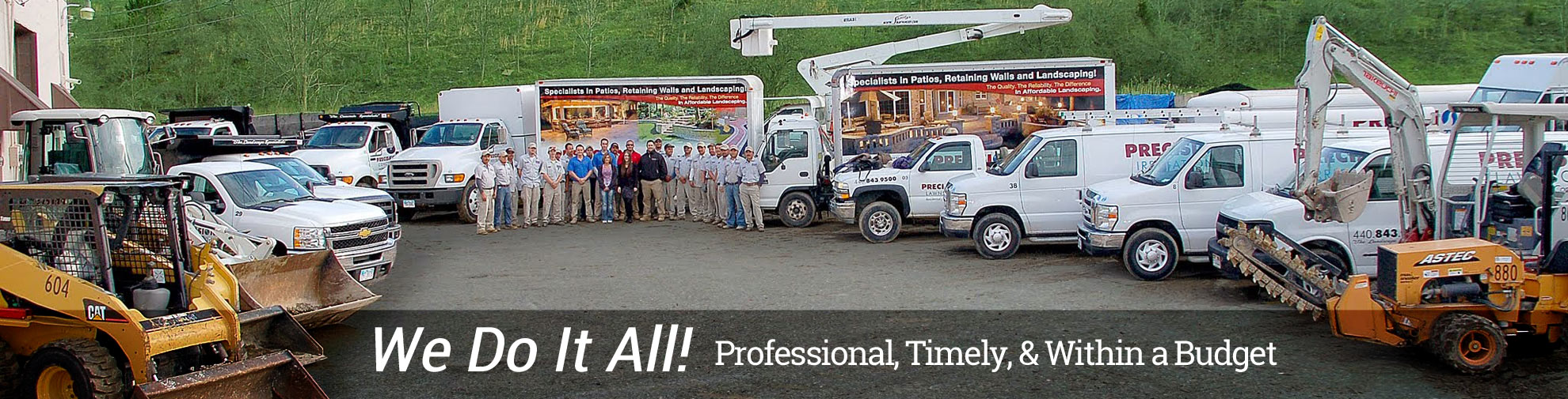 Precision Landscaping Corporation Team and Fleet