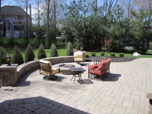 paver patio and fire pit Cleveland Precision Corporation